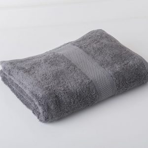 Charcoal Salon Towels – 100% Egyptian Cotton 50 x 85cm 500gsm (Pack of 12)